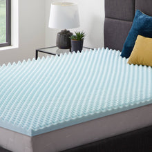 Load image into Gallery viewer, Weekender 2&quot; Convoluted Gel Memory Foam Topper
